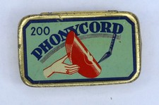 NADELDOSE Phonycord" ca. 80 Nadeln f. weiche Platten, Grammophon, 78rpm  D434