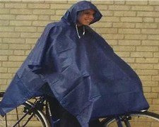 Regencape mit Kapuze Regenponcho Regenjacke Regenschutz Regen Schutz Fahrrad