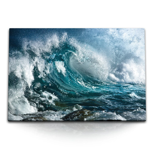 120x80cm wandbild auf leinwand - auf,