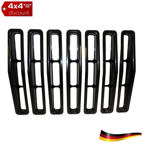 Grill einsätze schwarz vorne - grill,