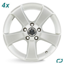 4x Original VW Sharan 7N Tiguan 5N Alufelgen Sima Felgen 6,5Jx16 ET33 7N0071496A