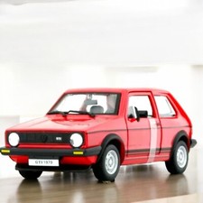 Bburago VW Golf 1 GTI 1979 (rot, Maßstab 1:24) Modellauto Volkswagen Auto Car