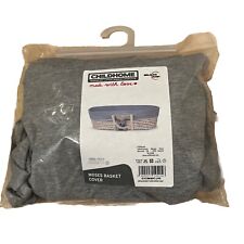 Childhome Moses Korb Bezug Schutzhülle Babykörbchen Jersey grau Basket Cover