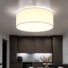 Luxus LED Decken Lampe Stoff