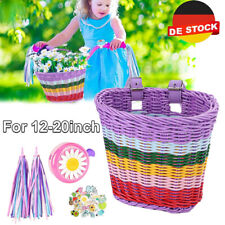 Fahrradkorb Kinder Geflochten