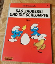 Die Schlümpfe Carlsen Comics Nr. 4 Das Zauberei und die Schlümpfe 1. Auflage '97