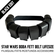 Star Wars Boba Fett Gürtel Kostüm Requisite 501st Prop Lifesize Belt 1:1 XL NEU