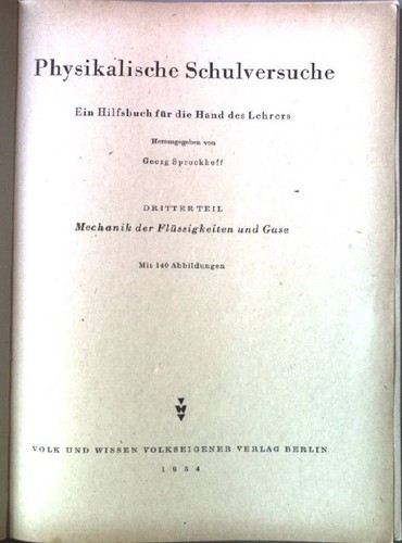 Mechanik der flüssigkeiten - mechanik,