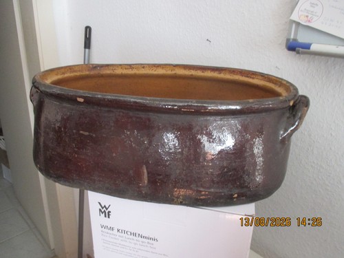 Antiker bräter oval - bräter,