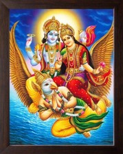 Lord Vishnu Göttin Lakshmi