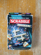 Scrabble kompakt - Mattel - 2005 - Inhalt erstklassiger neuwertiger Zustand