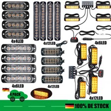 4x 4/6/12LED Auto Frontblitzer