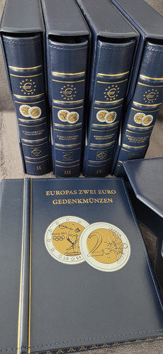 Leuchtturm münzalbum optima - münzalbum,
