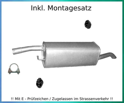 Endschalldämpfer für ford - endschalldämpfer,