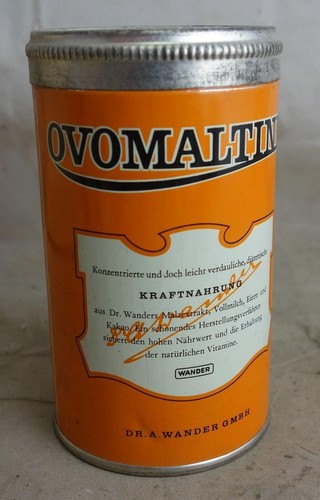 Alte blechdose ovomaltine - alte,
