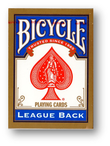 League back bicycle playing - back,