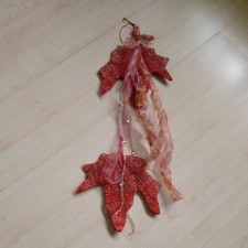 Fensterdeko Hänger Herbst Blätter Herbstdeko Sisal