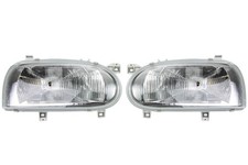 Hella Set Haupt-Scheinwerfer links + rechts Front-Lampe VW Golf III 3 1H 1H1 1H5