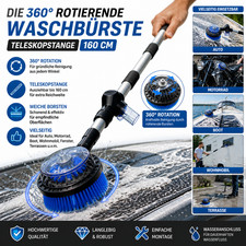 Rotierende Waschbürste mit