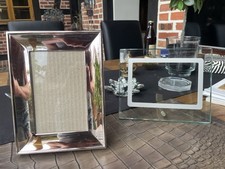 2 Bilderrahmen  1x Glas Leonardo & 1x Metall  - Rahmen Bild
