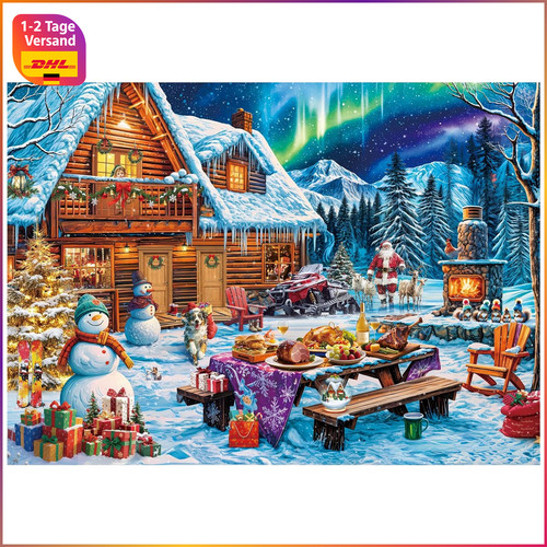 Puzzle 1000 teile nordlicht - 1000,