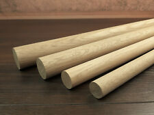 Rundstab Eiche Ø 7,8,9,10,12,16,20,25,30,35,40,45,50 mm x 1000mm Holzrundstäbe