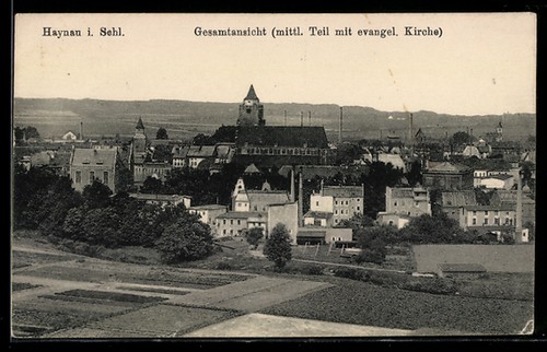 Ansichtskarte haynau schl - ansichtskarte, i.
