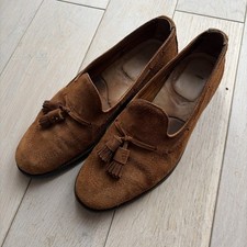 Alden Tassel Loafer Suede