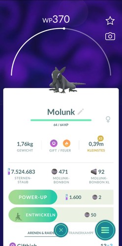 Pokémon molunk - ♀️,
