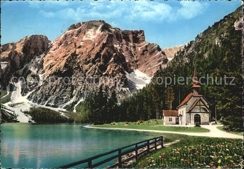 Pragser wildsee seekofel - wildsee,