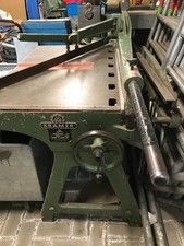 Schlagschere KRAMER bis 1,2 mm, Zustand sehr gut, mit Ersatzmesser