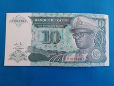 1 x 10 Zaires Zaire / guter