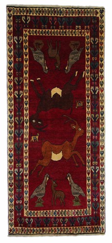 Teppich gabbeh handgeknüpft - teppich,