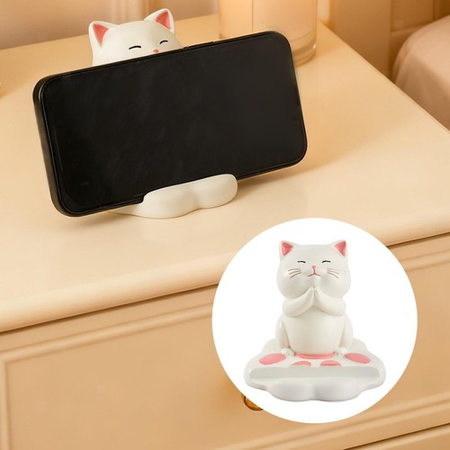Betende katze handyhalter - betende,