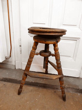 Drehstuhl Schemel Hocker Holz