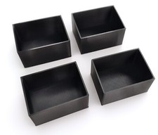 4x Fußkappen Set passend für IKEA IVAR / Schutzkappen Endkappen