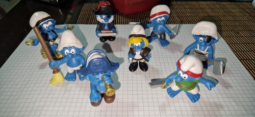 Schleich schlümpfe hier - schlümpfe,