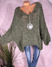 Flauschiger melierter Oversize