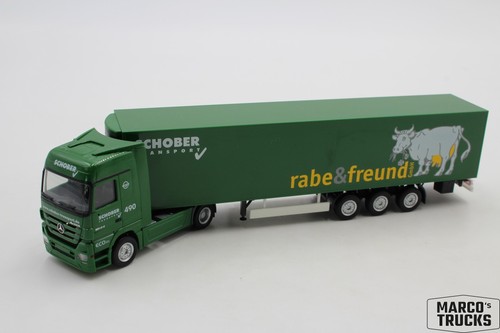 Herpa actros 1844 - actros, sattelzug
