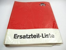 Massey Ferguson MF 152 MK III Schmalspurschlepper  Ersatzteilliste 1975/78