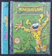 Marsupilami Bild + Lineal + Button - Carlsen / MM