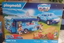 Playmobil 9502 Family Fun Pick-up Wohnwagen Fun Park Camping 112 tlg. NEU OVP 