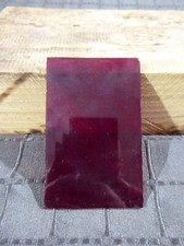 Altes Glas Rot Glasscheibe Rot