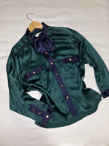 Chanel damen seidenbluse - chanel,
