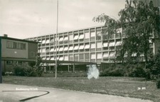 Ansichtskarte Backnang Schule