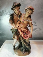 Tanzendes Paar,, Holz, bund