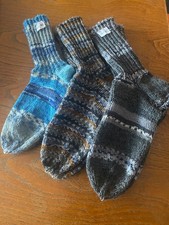 Handgestrickte Socken  alle