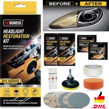 Scheinwerfer Politur Set, Scheinwerfer Aufbereitung, Scheinwerfer Reparatur Set