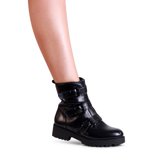 Damen plateau stiefeletten - damen,