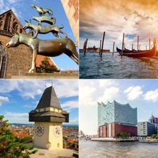 4T Kurzurlaub in eine Stadt der Wahl: 20 Städte - 5 Länder, Hotelgutschein a&o 